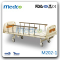 M202-1 Dos manivelas de mano de control antigüedad de la cama de hospital